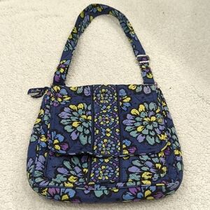 Vera Bradley Blue Floral Shoulder Bag